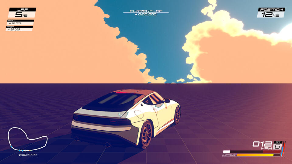 RREV Racing HUD: All elements from RREV project.